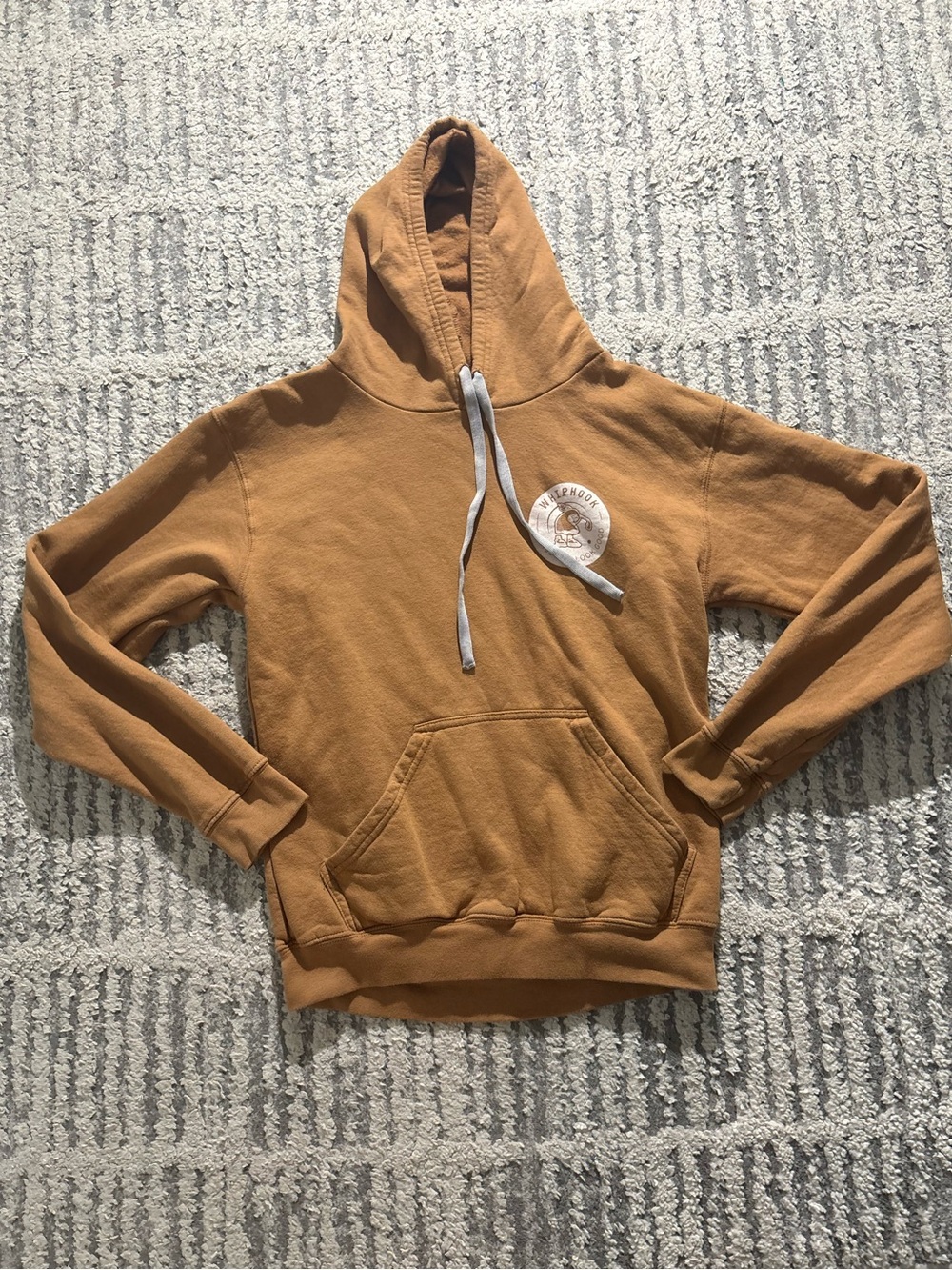 Goex miss bad look good tan duck golf hoodie sweatshirt size M